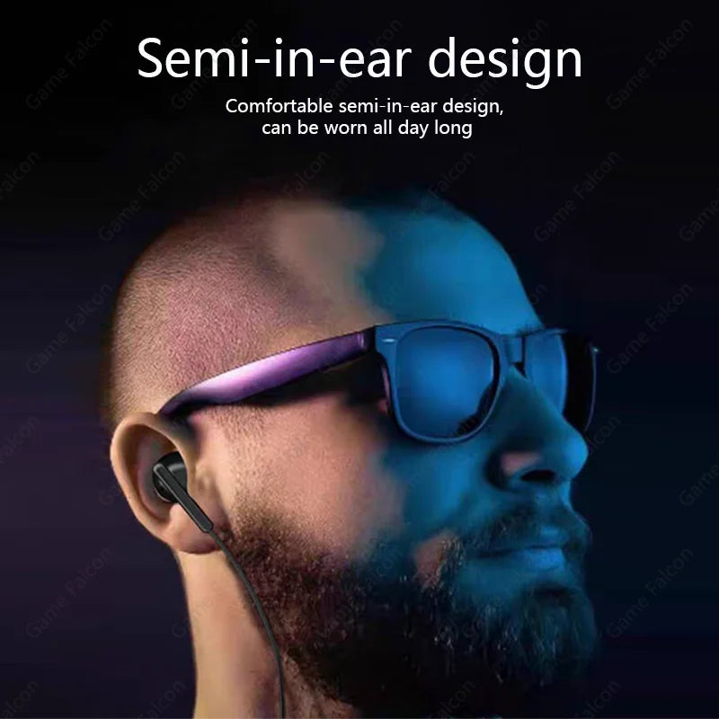 Type-C 3.5mm Wired Earphone with Microphone In-ear DAC Chip Wired HiFi Stereo Headphones For iPhone15 Xiaomi Samsung Galaxy